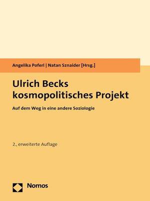 cover image of Ulrich Becks kosmopolitisches Projekt